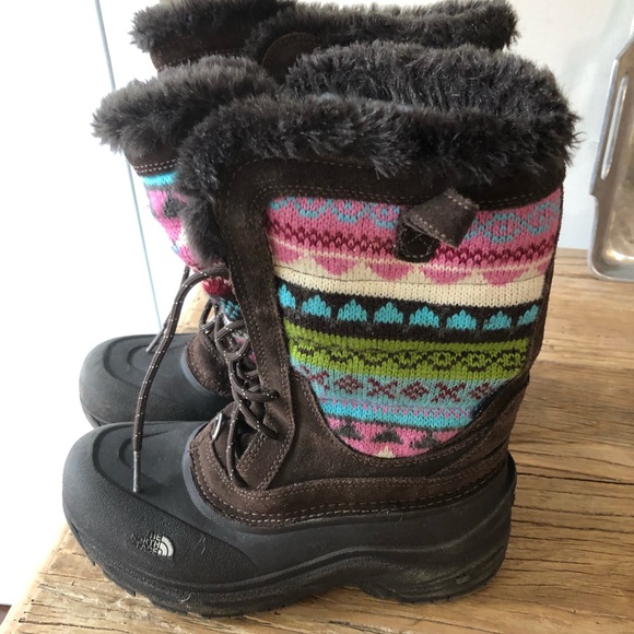 girls snow boots size 5